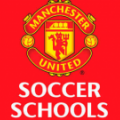 Логотип Manchester United Soccer Summer Camp Rugby School (Летний футбольный лагерь Манчестер Юнайтед школа Рагби)